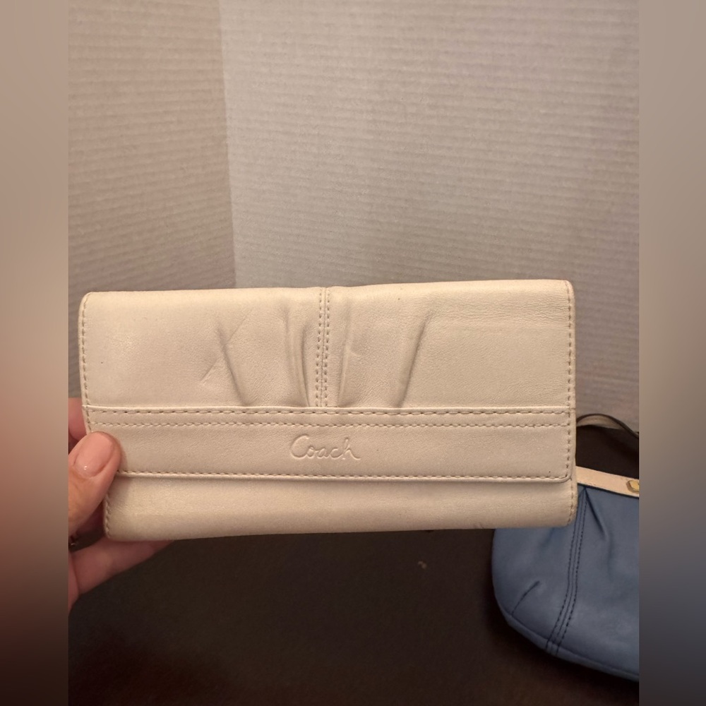 Coach Women's Bag Collection - Cream, Blue, and Brown - Picture 2 of 4